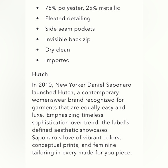 Anthropologie Hutch Metallic Jumpsuit - Picture 6 of 9